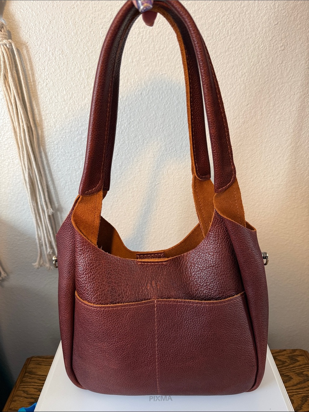Portland Leather Lg Nutmeg Madison
